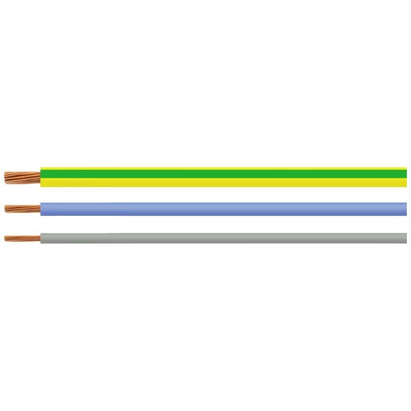HELU 51300-100 vysokoteplotný drôt, HELUTHERM 145, 1 x 0.75 mm², sivá, 100 m; 51300-100
