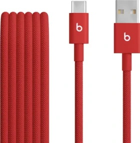 Beats kábel USB-A (M) - USB-C (M) 1.5 m červená / opletený (MFEJ4EE/A)