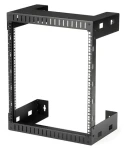StarTech 12U nástenný rozvádzač čierna / Nástenný rozvádzač / 504×641×305 mm / nosnosť 90 kg (RK12WALLO)