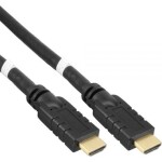 PremiumCord HDMI High Speed Ethernet 4K@60Hz kábel so zosilňovačom 7m 3x tienenie pozlátené konektory