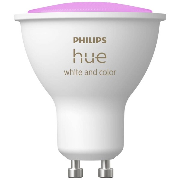 Philips Hue LED žiarovka GU10 4.3W biela / múdra LED žiarovka / 350 lm / 2000-6500 K / stmievateľná (SKL000320769)