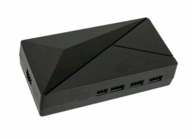 SilverStone SST-CPL02-E 8x ARGB port húb čierna / 8x 3-pin RGB / Pre DRGB príslušenstvo (SST-CPL02-E)