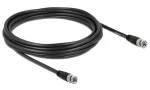 DeLock BNC (M) - BNC (M) 5m čierna / BNC kábel / 75 Ohm / rovný konektor (80084)