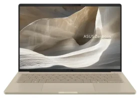 Asus Zenbook A14 UX3407NA zlatá / Notebook / 14" WUXGA OLED / Qualcomm Snapdragon X2 Elite X2E88100 / 32GB / 1TB SSD (UX3407NA-OLED267XZ)