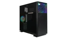 InWin N515 čierna / E-ATX / 2x USB-A 3.2 / 1x USB-C 3.2 / 1x 120mm / bez zdroja / priehľadná bočnica / displej (IW-CS-N515BLK-1AL120)