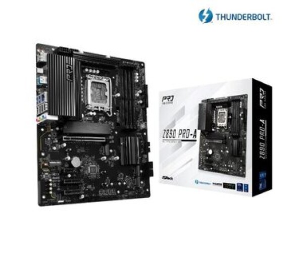 ASRock Z890 PRO-A/Z890/LGA 1851/ 4X DDR5/PCIex16/2.5GLAN/ATX (90-MXBP50-A0UAYZ)