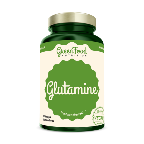 GreenFood Nutrition Glutamine 120cps