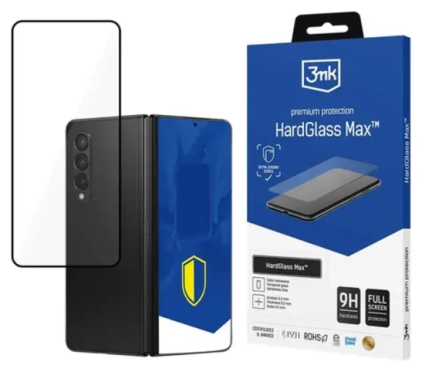 3mk HardGlass Max / Ochranné sklo / Samsung Galaxy Z Fold5 (predný displej)