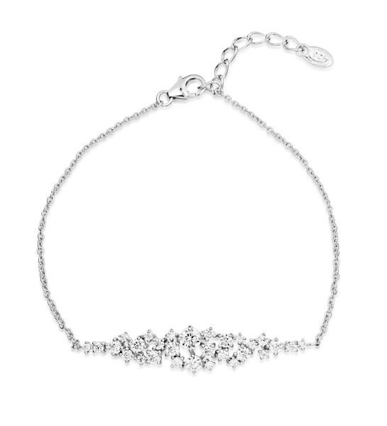 Silver Cat Luxusný strieborný náramok s kubickými zirkónmi Classics SC615