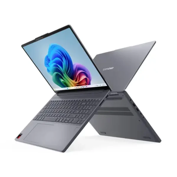 Lenovo IdeaPad Slim 3 15Q8X10 sivá / 15.1" WQXGA / Snapdragon X (X1-26-100) / 16GB / 512GB SSD / Adreno / W11H (83N3001SCK)