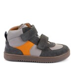 Detské celoročné kožené členkové barefoot topánky LOOP HIGH-TOPS GREY Froddo G2110157-3 - 30