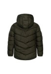 Chlapčenský nylonový kabát Puffa, Minoti, 11COAT 16, khaki - 134/140 | 9/10let