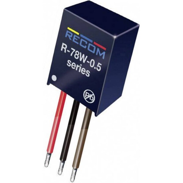 RECOM R-78W5.0-0.5 DC / DC menič napätia, modul 5 V 500 mA 2.5 W Počet výstupov: 1 x; R-78W5.0-0.5