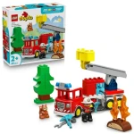 LEGO® DUPLO® 10473 Hasičské auto s hadicou a hasičom