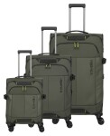 Sada cestovných kufrov Travelite Briize S,M,L Khaki