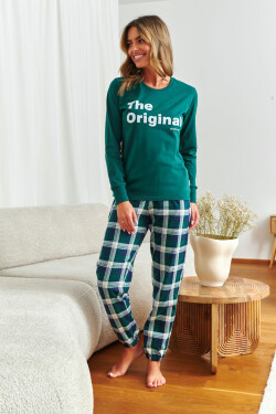 DÁMSKE PYŽAMO PM.7340 J/25 Emerald M