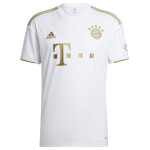 Pánske tričko FC Bayern JSY M HI3886 White with gold - Adidas XL bílo-zlatá
