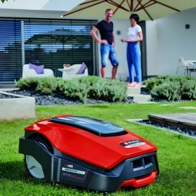 Einhell FREELEXO 1200 LCD BT červená / Robotická kosačka / 1200 m2 / 18V 5,2 Ah / LCD displej / Bluetooth (4326368)