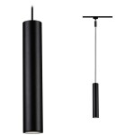 Paulmann URail Pendel Catalejo svietidlo pre lištové systémy (230 V) URail GU10 čierna (matná); 96818