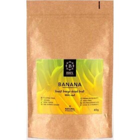 Lyofilizovaný banán Brix (40 g) - dortis - dortis
