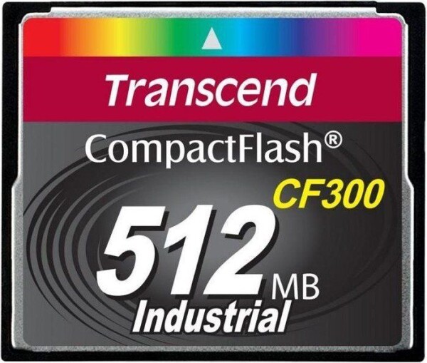 Transcend 512MB CF Card 300X / UDMA5 / TYPE I (TS512MCF300)