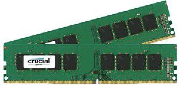 CRUCIAL 16GB (2x8GB) 2400MHz / UDIMM / DDR4 / PC4-19200 / CL17 / 1.2V / Single Ranked x8 (CT2K8G4DFS824A)