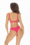 Dámske tangá V-11055 Pink - Axami XS-34 tmavě růžová