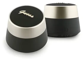 Guess Script Metal Logo čierna / Reproduktor / 5W / Bluetooth (57983130981)