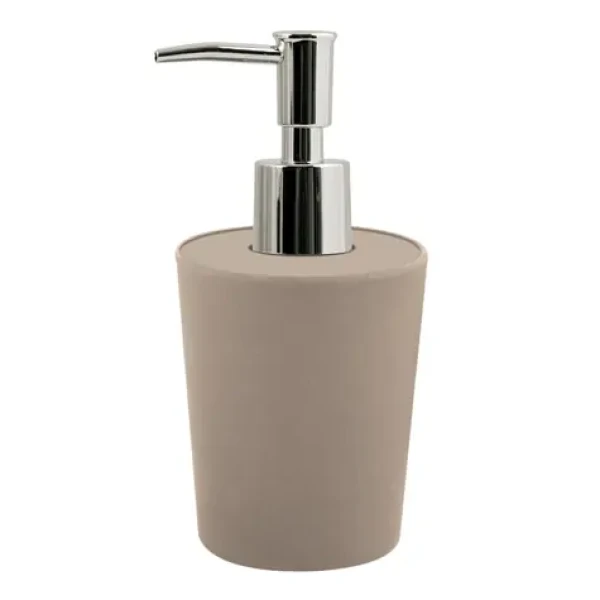 Spirella TAKEO dávkovač mydla šedohnedý / bambusové vlákna / 400 ml (7610583204745)