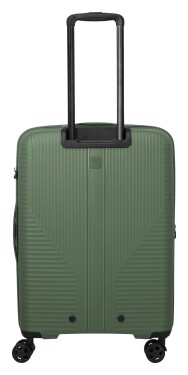 Stredný kufor na kolieskach Travelite Air Stripe M Green