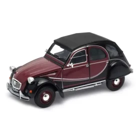 Welly Citroën 2CV 6 Charleston čierna burgund