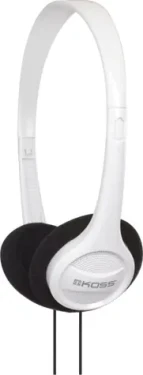 KOSS KPH7 biela / Slúchadlá / 3.5mm jack / 1.2m / bez kódu (KPH7W)