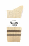 Be Snazzy SK-81 Viskózové zimné ponožky 36-41 světle béžová 36-41