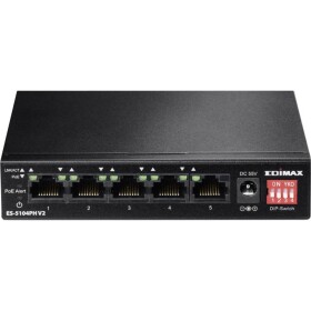 EDIMAX ES-5104PH V2 sieťový switch 5 portů 100 MBit/s funkcia PoE; ES-5104PH V2