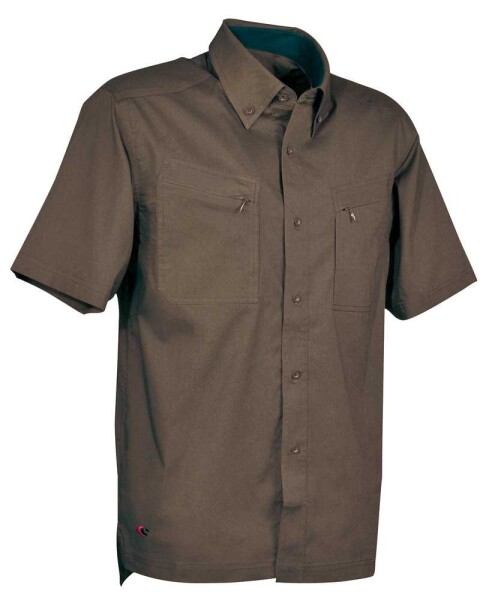 Pracovná polokošeľa Cofra HAWAII Farba: hnedá zemitá, Veľkosť: 3XL (CAHAWAII_03_3XL)