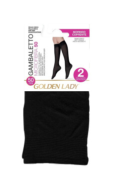 Pančuchy Golden Lady Gambaletto 50 den A'2 nero Univerzální
