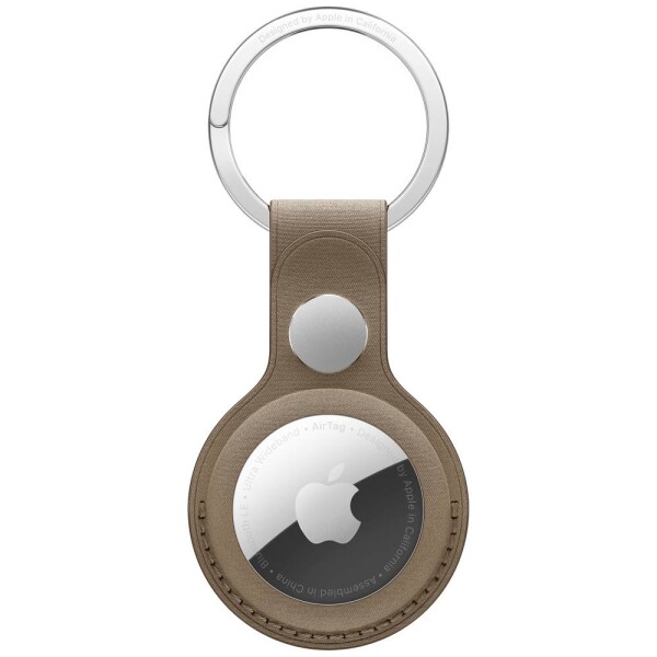 Apple AirTag FineWoven Key Ring Taupe MT2L3ZM/A