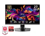 26.5" MSI MPG 271QRXDE QD-OLED čierna / WQHD / QD-OLED / 16:9 / 0.03ms / 1500000:1 / 1000cd-m2 / HDMI+DP+USB-C / VESA (9S6-3CD79A-006)