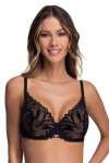 Dámska podprsenka Yasemin 2104 Black - AVA 60G černá s tělovou
