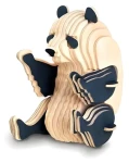 Woodcraft Drevené 3D puzzle panda