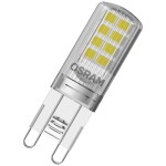 OSRAM HOMELIGHTING 4058075758063 LED En.trieda 2021 E (A - G) G9 špeciálny tvar 2.6 W = 30 W teplá biela (Ø x v) 15 mm x 15 mm 5 ks; 4058075758063