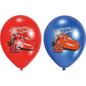 Klasické balóny Autá 6ks 27,5cm - Amscan - Amscan
