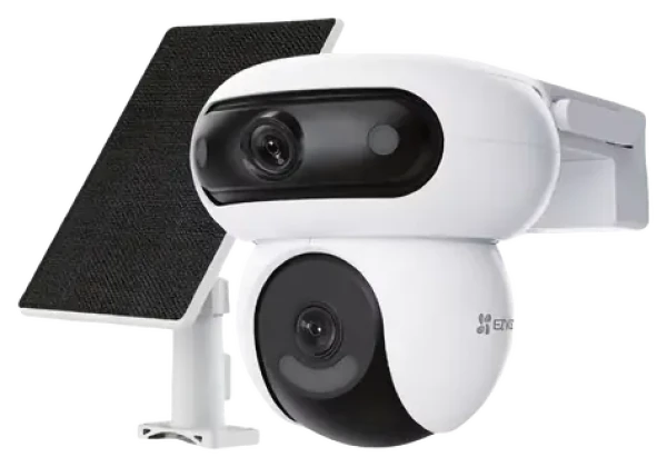 Ezviz CS-HB90x/SP / Vonkajšia otočná IP kamera / batériová / solárny panel / 4G/LTE / Wi-Fi (CSHB90XSP)