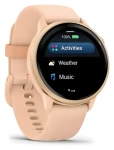 Garmin vívoactive 6 Metallic Pink Dawn / Chytré hodinky / AMOLED / GPS / 5 ATM / NFC (010-02985-03)