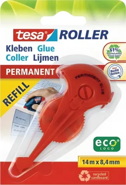 Tesa náhradná náplň permanentná / Náplň do lepiaceho roller / 8,4 mm / 14 m (59110-00005-06)