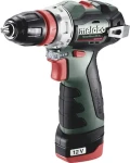 Metabo BS BL Q / Aku vŕtací skrutkovač / 12V / 2x2.0Ah / 38Nm (601749500)