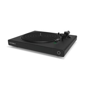 Victrola VPT-1500-BLK-INT Hi-Res čierna / Gramofón / 2 rýchlostné / BT / RCA (5060647651039)