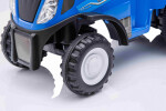 Mamido Detský traktor s prívesom New Holland T7 modrý