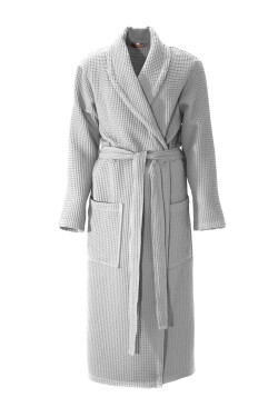 Dámsky župan Esbo 2123 light grey - Vestis XXL
