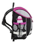 Aktovka pre prváka Bagmaster Lim 9 A Pink / black / white